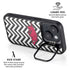 University of Arkansas-Fayetteville Chevron Print iPhone 14 Plus Kickstand Case
