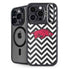 University of Arkansas-Fayetteville Chevron Print iPhone 14 Pro Max Kickstand Case