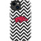 University of Arkansas-Fayetteville Chevron Print iPhone 15 Impact Case