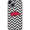 University of Arkansas-Fayetteville Chevron Print iPhone 15 Skin