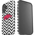 University of Arkansas-Fayetteville Chevron Print iPhone 16 Impact Case