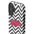University of Arkansas-Fayetteville Chevron Print iPhone 16 Plus Impact Case