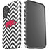 University of Arkansas-Fayetteville Chevron Print iPhone 16 Plus Impact Case