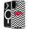 University of Arkansas-Fayetteville Chevron Print iPhone 16 Plus MagSafe Case