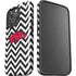 University of Arkansas-Fayetteville Chevron Print iPhone 16 Pro Impact Case