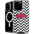 University of Arkansas-Fayetteville Chevron Print iPhone 16 Pro MagSafe Case