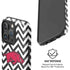 University of Arkansas-Fayetteville Chevron Print iPhone 16 Pro Magsafe Impact Case