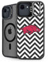 University of Arkansas-Fayetteville Chevron Print iPhone 16e Kickstand Case