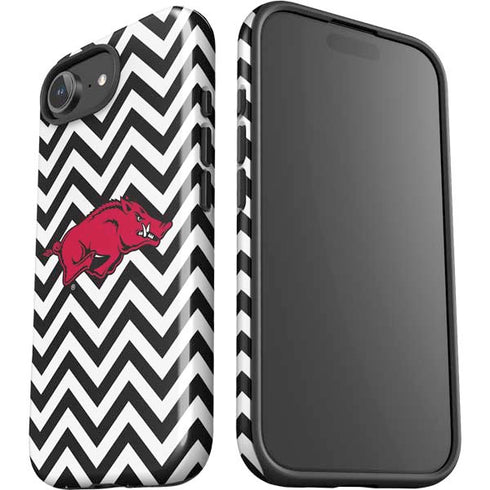 University of Arkansas-Fayetteville Chevron Print iPhone 16e Impact Case