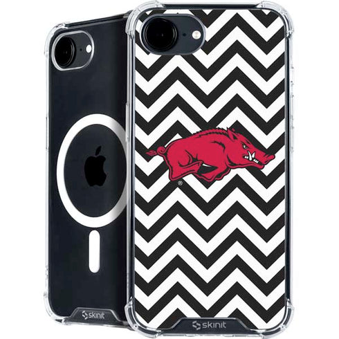 University of Arkansas-Fayetteville Chevron Print iPhone 16e MagSafe Case
