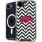 University of Arkansas-Fayetteville Chevron Print iPhone 16e MagSafe Case