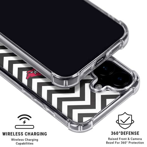 University of Arkansas-Fayetteville Chevron Print iPhone 17 MagSafe Case