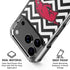 University of Arkansas-Fayetteville Chevron Print iPhone 18 Pro Clear Case