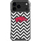 University of Arkansas-Fayetteville Chevron Print iPhone 18 Pro Max Clear Case