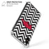 University of Arkansas-Fayetteville Chevron Print iPhone X/XS Clear Case
