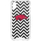 University of Arkansas-Fayetteville Chevron Print iPhone XS Clear Case