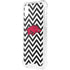 University of Arkansas-Fayetteville Chevron Print iPhone XS Clear Case