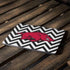 University of Arkansas-Fayetteville Chevron Print Apple MacBook Air Skin