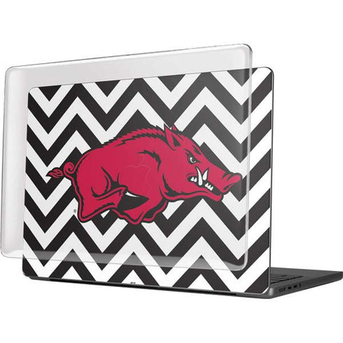 University of Arkansas-Fayetteville Chevron Print MacBook Pro 14in (2021-24) Case plus Skin