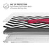 University of Arkansas-Fayetteville Chevron Print MacBook Pro 14in (2021-24) Case plus Skin