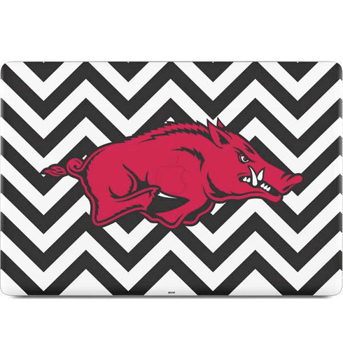 University of Arkansas-Fayetteville Chevron Print MacBook Skins