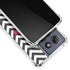 University of Arkansas-Fayetteville Chevron Print Moto G 5G (2025) Clear Case