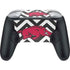 University of Arkansas-Fayetteville Chevron Print Nintendo Switch 2 (2025) Pro Controller Skin