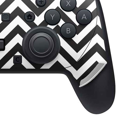 University of Arkansas-Fayetteville Chevron Print Nintendo Switch 2 (2025) Pro Controller Skin