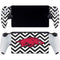 University of Arkansas-Fayetteville Chevron Print PlayStation Portal Remote Player Skin