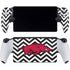 University of Arkansas-Fayetteville Chevron Print PlayStation Portal Remote Player Skin