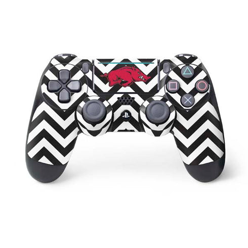 University of Arkansas-Fayetteville Chevron Print PlayStation PS4 Skins