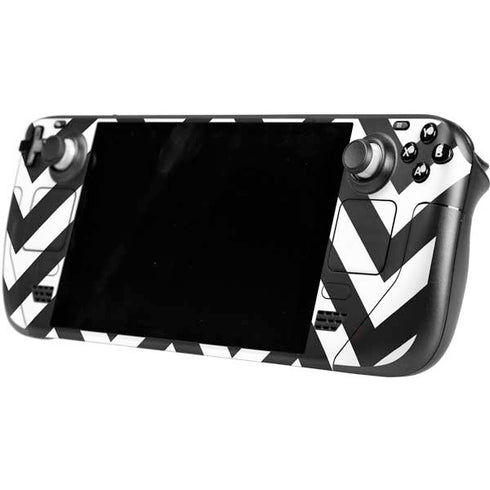 University of Arkansas-Fayetteville Chevron Print Steam Deck Handheld Gaming Computer OLED Skin