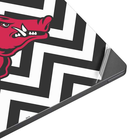 University of Arkansas-Fayetteville Chevron Print Surface Laptop 7 13.8in Skin
