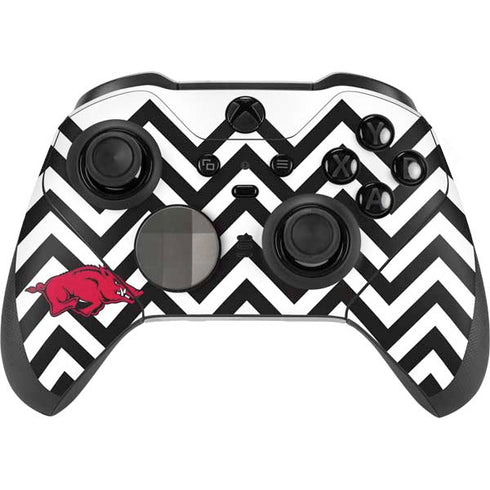 University of Arkansas-Fayetteville Chevron Print Xbox One Skins