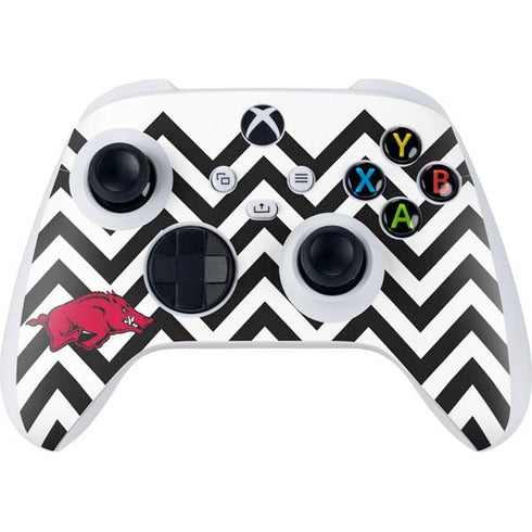 University of Arkansas-Fayetteville Chevron Print Xbox Series S Skins