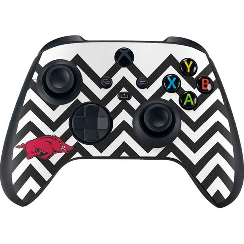 University of Arkansas-Fayetteville Chevron Print XBox Series X Digital Edition Bundle Skin