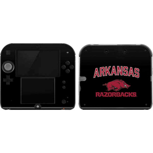 University of Arkansas-Fayetteville Razorbacks Black Nintendo Skins