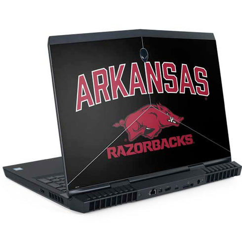 University of Arkansas-Fayetteville Razorbacks Black Dell Alienware Skin
