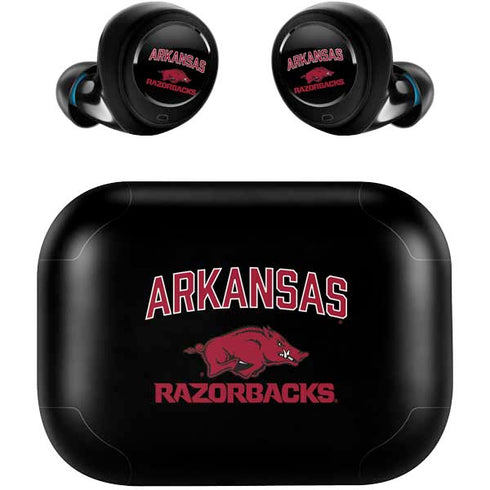 University of Arkansas-Fayetteville Razorbacks Black Amazon Echo Buds Skin