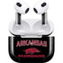University of Arkansas-Fayetteville Razorbacks Black Apple AirPods (3rd Gen 2021) Skin