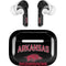University of Arkansas-Fayetteville Razorbacks Black Apple AirPods Pro Skin