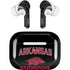 University of Arkansas-Fayetteville Razorbacks Black Apple AirPods Pro Skin