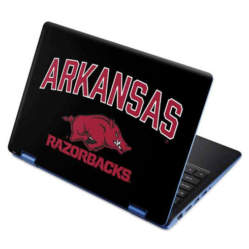 University of Arkansas-Fayetteville Razorbacks Black Aspire R11 11.6in Skin