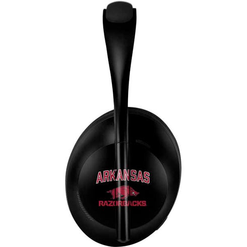University of Arkansas-Fayetteville Razorbacks Black Bose Noise Cancelling Headphones 700 Skin