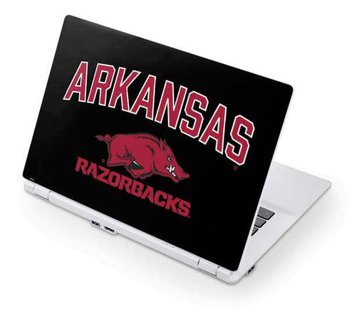University of Arkansas-Fayetteville Razorbacks Black Acer Chromebook Skin
