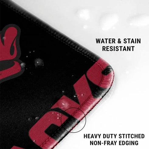 University of Arkansas-Fayetteville Razorbacks Black Gaming Mouse Pad