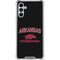 University of Arkansas-Fayetteville Razorbacks Black Galaxy A13 5G Clear Case