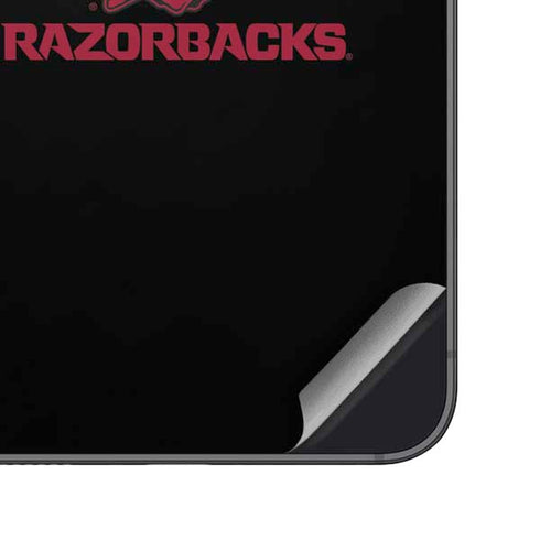 University of Arkansas-Fayetteville Razorbacks Black Galaxy A16 5G Skin