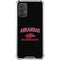 University of Arkansas-Fayetteville Razorbacks Black Galaxy A32 5G Clear Case