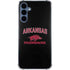 University of Arkansas-Fayetteville Razorbacks Black Galaxy A35 5G Clear Case